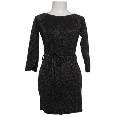 Dress (Black, Silver) from Asa Elastane, Polyester, Viscose