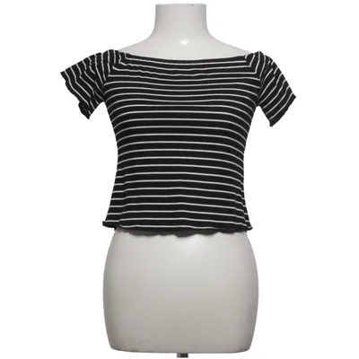 Top (Black, White) from Urban Surface Elastane, Polyester, Viscose