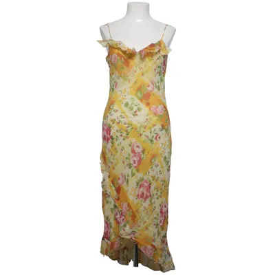 Robe (Jaune, Rose, Multicolore) de Lapis Polyester, Soie