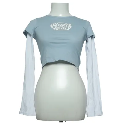 T-shirt (Blå, Vit) från Delias Bomull