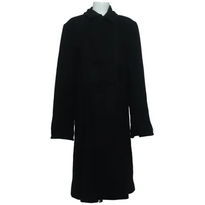 Manteau (Noir) de Milo Coats Polyamide, Laine