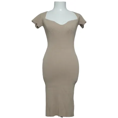Klänning (Beige) från Azara Paris Bomull, Polyester