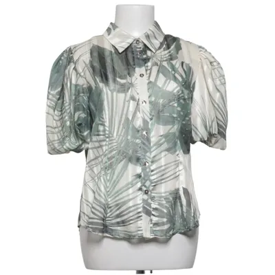 Chemise à manches courtes (Vert, Blanc, Gris) de Akira Élasthane, Polyester