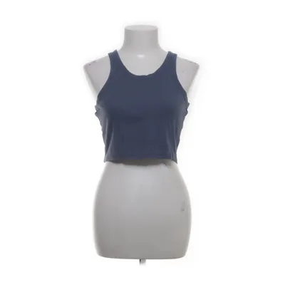 Crop top (Blauw) van Lager 157 Katoen, Elastaan