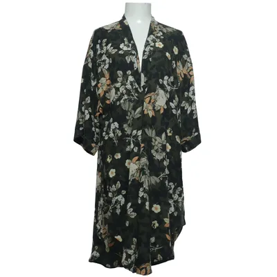 Dressing gown (Green, Beige, Multicolored) from Bershka Premium Outerwear