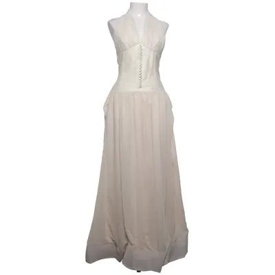 Halterneckklänning (Beige) från Sunfere Polyester