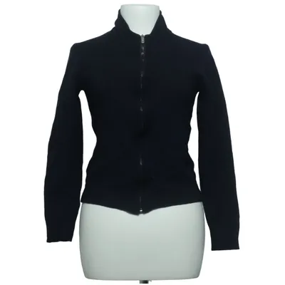 Strickjacke (Schwarz) von SAND Copenhagen Merinowolle