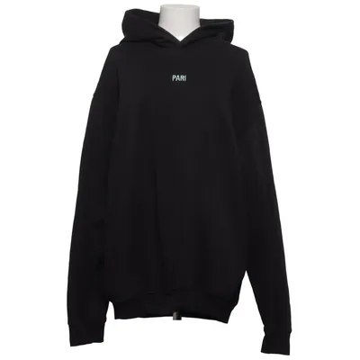 Capuchon sweater (Zwart) van Pari Katoen, Polyester