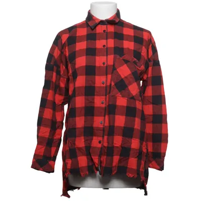 Flannel skjorte (Z1975 DENIM) fra Zara Basic Z1975 Denim Bomuld
