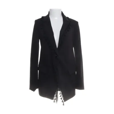Blazer (Black) from Sandro Ferrone Elastane, Polyester