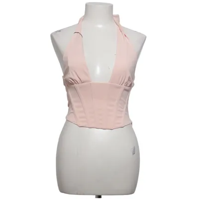 Neckholder Top (Pink) von Zara Polyester