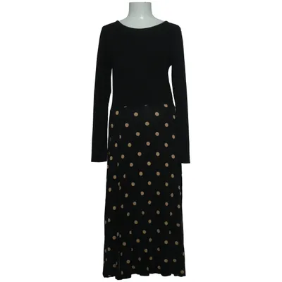 Maxi jurk (Zwart, Beige) van Dorothy Perkins Polyester, Viscose