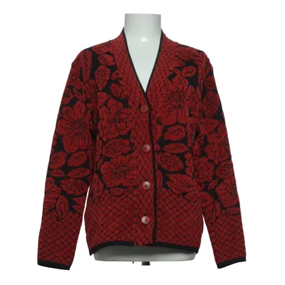 Cardigan (Rouge, Noir) de Lecomte Acrylique, Laine