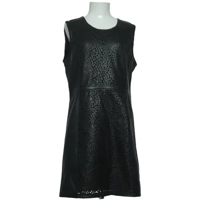 Dress (Black) from Cigno Nero Leather, Polyester