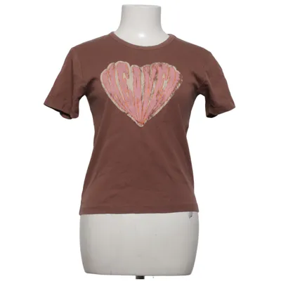 T-shirt (Brun, Rosa) från Urban Outfitters Ekologisk bomull
