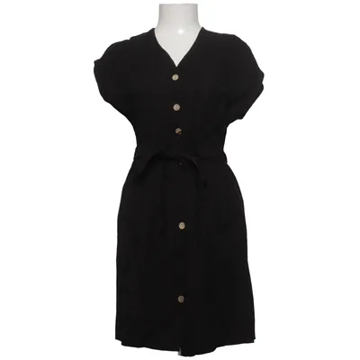 Shirt dress (Black) from Samdan Polyester