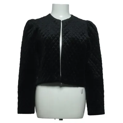 Jacket (Black) from Jersey Modeller of Sweden Polyester, Viscose
