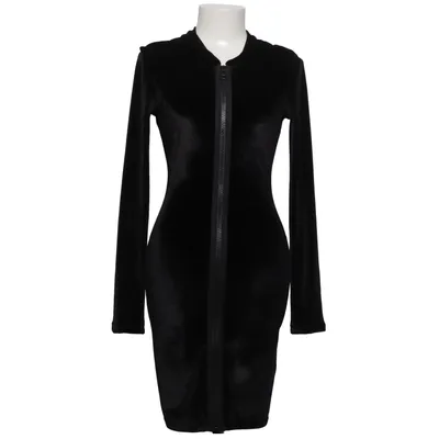 Hoodiekjole (Sort) fra Faith Connexion Elastan, Polyester