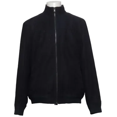 Veste en cuir (Bleu) de Jules