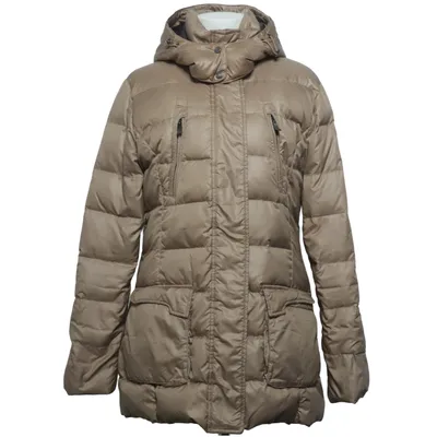 Dunfrakke (Beige) fra Hetregó Dun, Fjer, Polyester