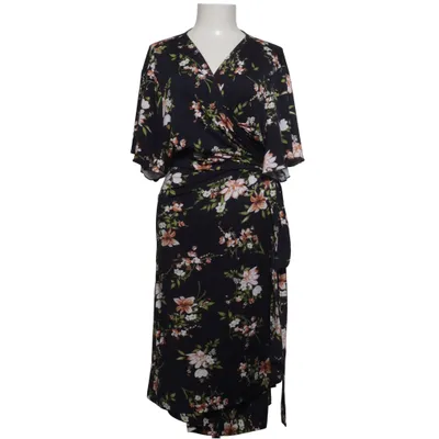 Slå-om-kjole (Sort, Flerfarvet) fra Cellbes Woman Elastan, Polyester
