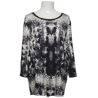 Blouse (Noir, Blanc) de Sallie Sahne Élasthane, Polyamide, Viscose