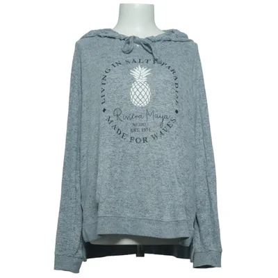 Sweat à capuche (Gris) de Ocean Drive Élasthane, Polyester, Viscose