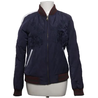 Bomber jacket (Blue, White, Red) from Frime Polyester