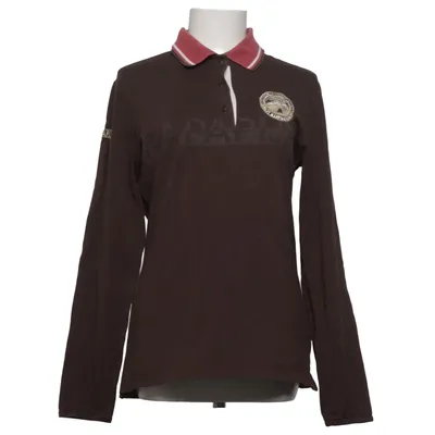 Rugby shirt (Brown, Red) from Napapijri Cotton, Elastane