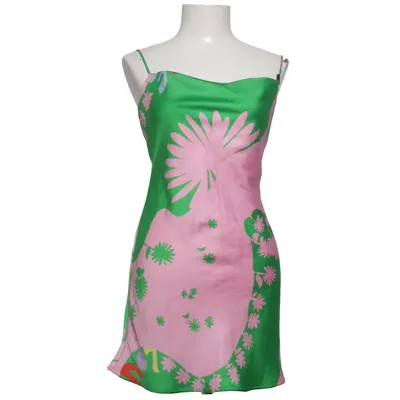 Jurk (Roze, Groen, Meerkleurig) van Zara Polyester