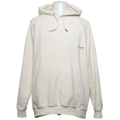 Sweat à capuche (Blanc) de C'est Normal Coton biologique, Polyester