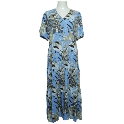 Maxi jurk (Blauw, Beige, Meerkleurig) van Soyaconcept Viscose