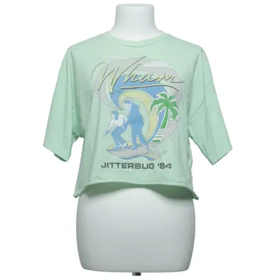 Crop top (Jitterbug '84) from Goodie Two Sleeves Cotton, Polyester