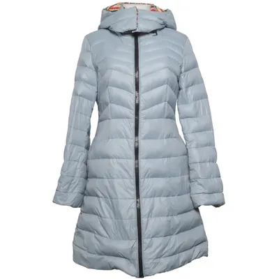 Donsjas (Blauw) van Missoni Dons, Veer, Polyamide, Polyester