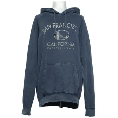 Sweat à capuche (Bleu) de Lane Seven Coton