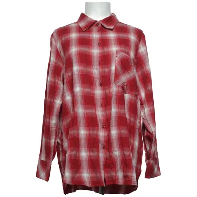 Flanellskjorta (Röd, Vit) från Takko Fashion Bomull