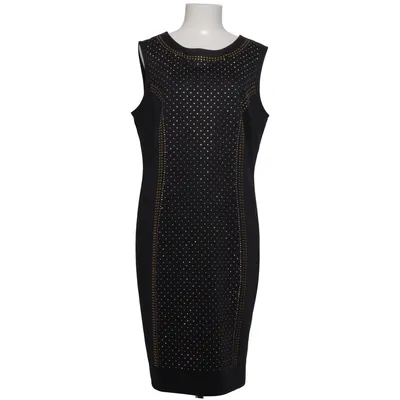 Klänning (Svart, Guldfärgad, Vit) från Steilmann Elastan, Polyester