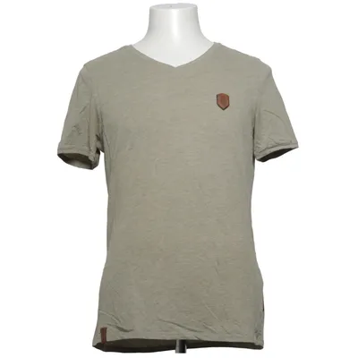 T-shirt (Grijs) van Naketano Katoen, Polyester