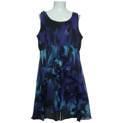 Dress (Blue, Black, Multicolored) from Crizpy Polyester