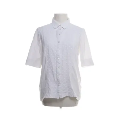 Korte mouwen shirt (Wit) van Erfo Katoen, Elastaan, Polyester