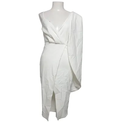 Dress (White) from Lavish Alice Elastane, Polyester