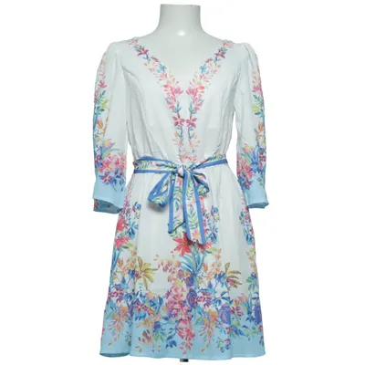Dress (White, Multicolored) from Jus de Pom Polyester