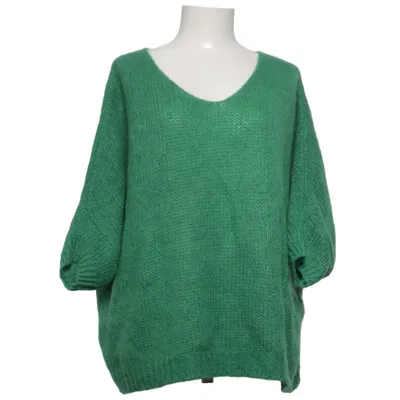 Sweater (Green, Multicolored) from Domino Acrylic, Mohair, Polyamide, Wool