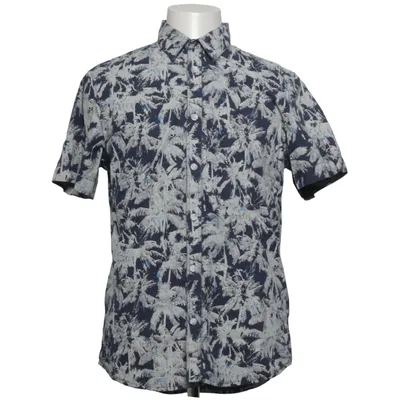 Korte mouwen shirt (Blauw, Wit) van Petrol Katoen