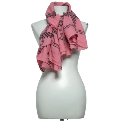 Shawl (Pink, Black) from By Malene Birger