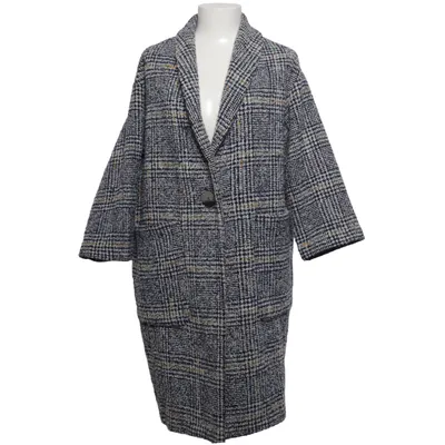 Coat (Blue, Multicolored) from Farhi Acrylic, Polyamide, Polyester, Viscose, Wool