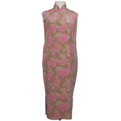 Cheongsam (Brun, Rosa, Flerfärgad)