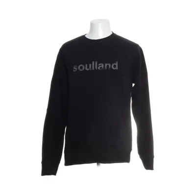 Sweatshirt (Black) from Soulland Organic cotton, Elastane, Polyester