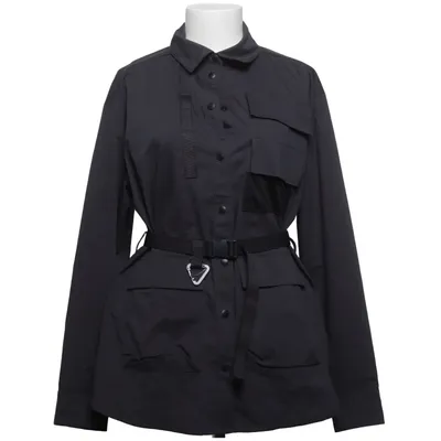 Skjorta (Grå) från H&M Move Bomull, Elastan, Polyester