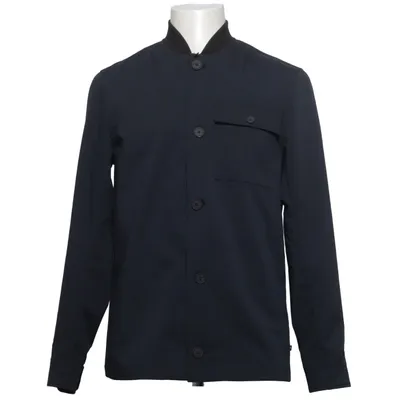 Jacket (Blue) from Matinique Elastane, Polyester, Viscose